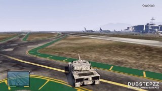 GTA V (5) | Airport Mayhem With The TANK