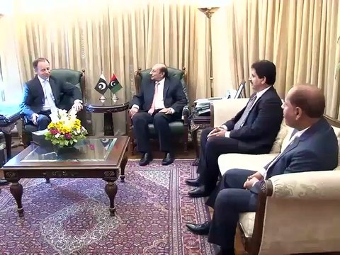 BRITISH HIGH COMMISSIONER MEETS Chief Minister of Sindh. (21-03-2016)