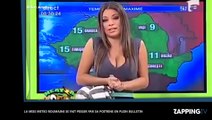 Une miss météo roumaine piégée par sa poitrine, elle fait le buzz après sa météo très sexy (vidéo)