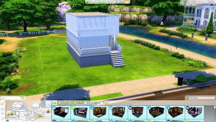 THE SIMS 4  BARBIE BUILD  PT 1.  Deluxe Pink Townhouse