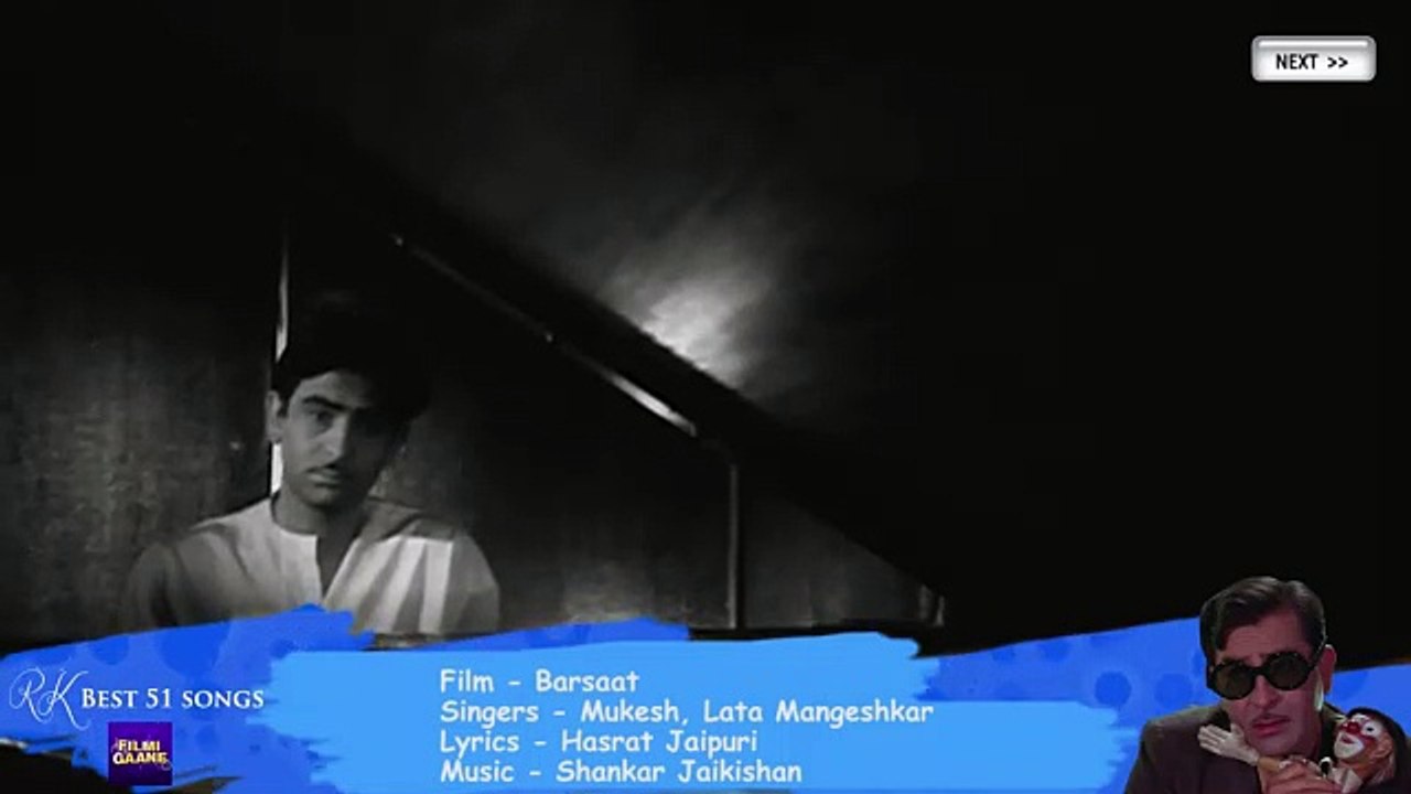 Barsaat Chhod Gaye Baalam Mujhe Haye by Mukesh Lata Mangeshkar