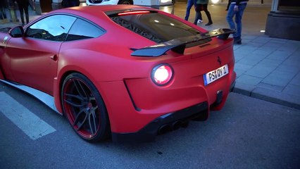 Novitec N Largo Ferrari F12 Start Up, Revs & Accelerations