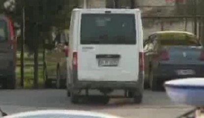 Emniyetin otoparkında şüpheli araç... Olay yerinden ilk görüntüler