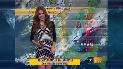 Yanet Garcia y El Pronostico Del Tiempo 21-Dic-2014 09:30 AM Full HD