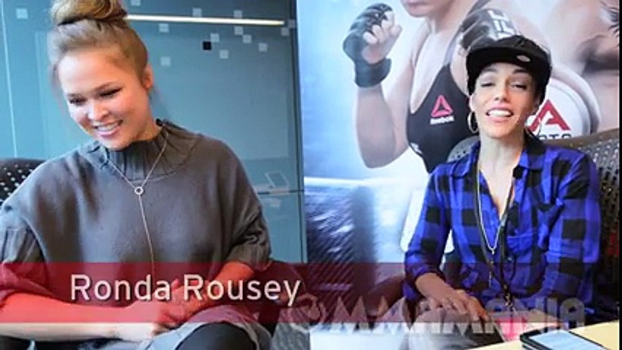 Ronda Rousey  (and very candid) interview "People Stop Looking At You As A Person But As An Event"