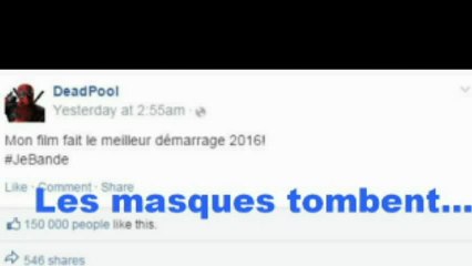 Quand les masques tombent !