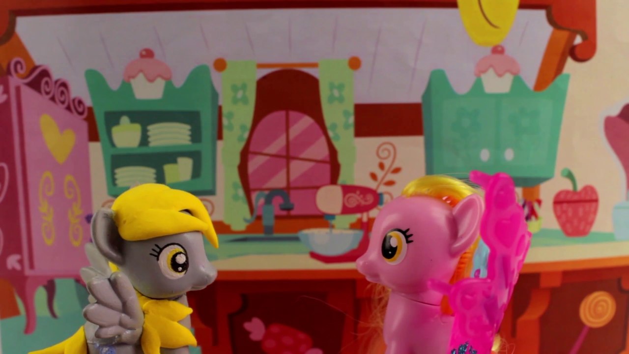 Пони кухня с Дерпи Летучая Мышь игрушки для девочек на русском май литл пони