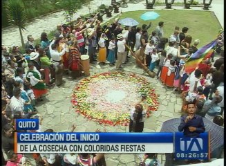 Celebran el inicio de la cosecha con coloridas fiestas