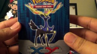 Opening a Pokemon X and Y Mini Binder  Blister