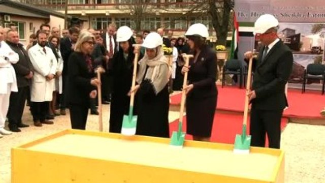 Bae'nin Desteği ile Kosova'da Açılacak Çocuk Cerrahisi Hastanesi'nin Temeli Atıldı