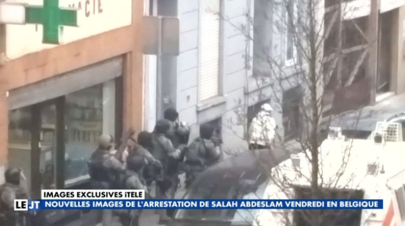 Nouvelles images inédites de l'arrestation de Salah Abdeslam -ZAP ACTU du 21/03/2016