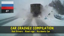 Car Crashes Compilation #27 | Road Rage - Bad Drivers | March 2016