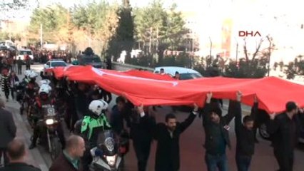 Mardin'de Şehit Polis İçin Tören Yapıldı
