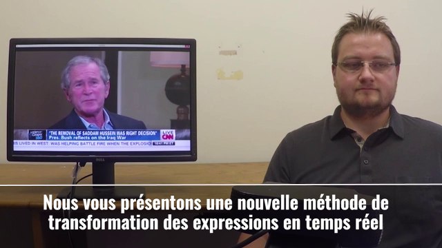 Des chercheurs veulent pirater les expressions du visage à partir d'une vidéo