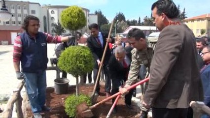 Reyhanlı-Şehit Bilal Kurtoğlu Adına Agaç Dikildi