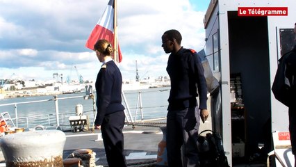 Marine nationale. Bienvenue à bord des navires brestois ! Aviso Commandant L'Herminier