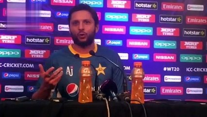 Download Video: Shahid Afridi Press Conference in Mohali Before Match with New Zealand