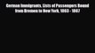 [PDF] German Immigrants Lists of Passengers Bound from Bremen to New York 1863 - 1867 [Read]