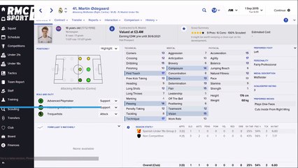 Que devient Martin Odegaard sur Football Manager 2016 ?