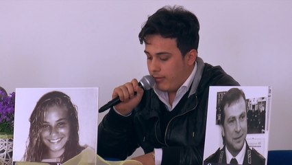 Aversa (CE) - I.T.E. Gallo, in ricordo delle vittime di camorra (18.03.16)