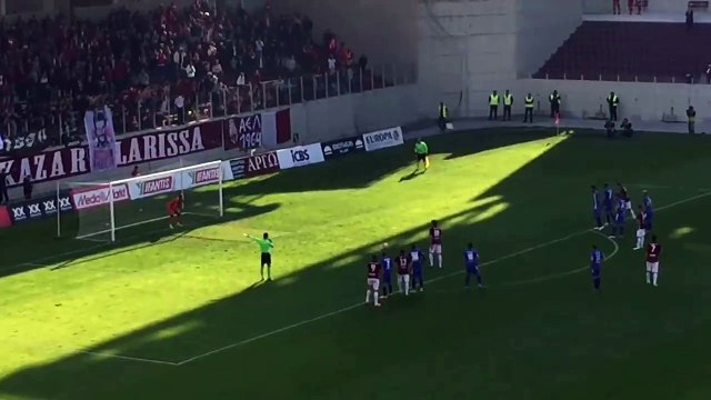 ΑΕΛ-Κισσαμικός 1-0 2015-16 Το γκολ από την κερκίδα