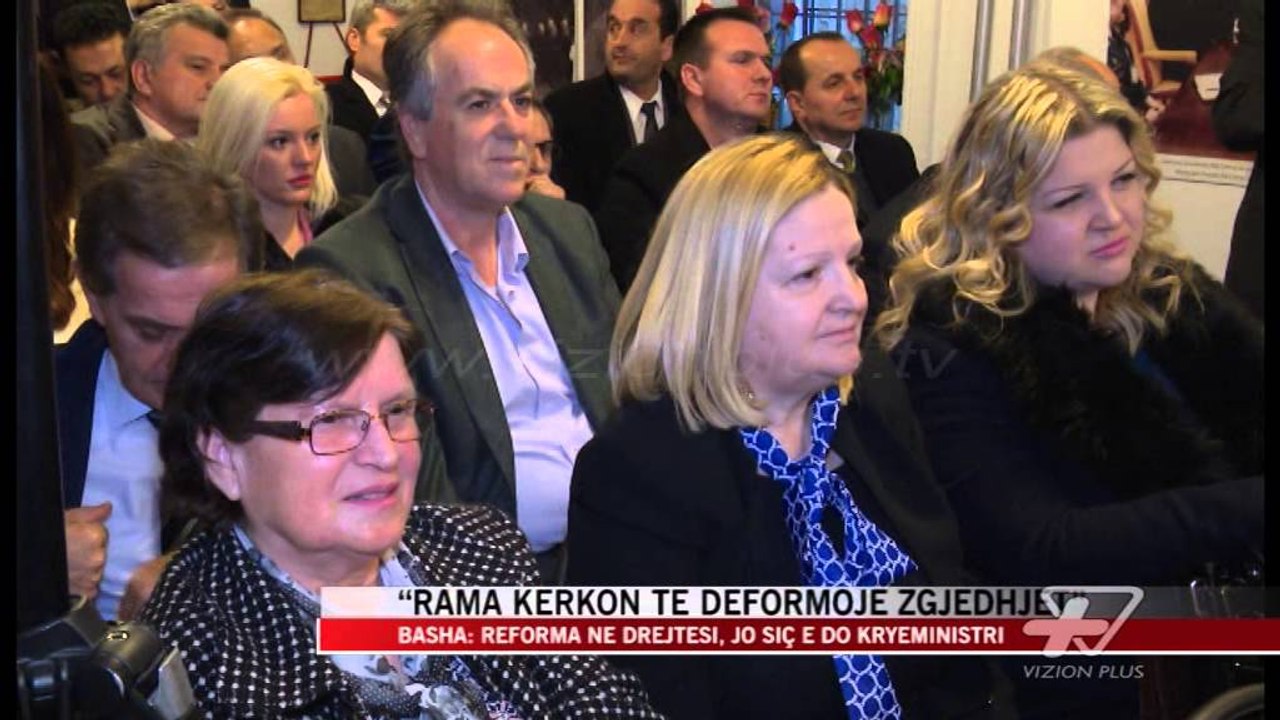Basha: Reforma në drejtësi, jo siç e do Kryeministri - News, Lajme - Vizion Plus
