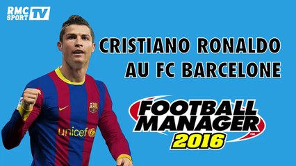 Si Cristiano Ronaldo jouait au Barça (simulation Football Manager)