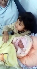 little brother`s love for new born baby brother | Papa choro Uth Jaega- Jazzi Collection