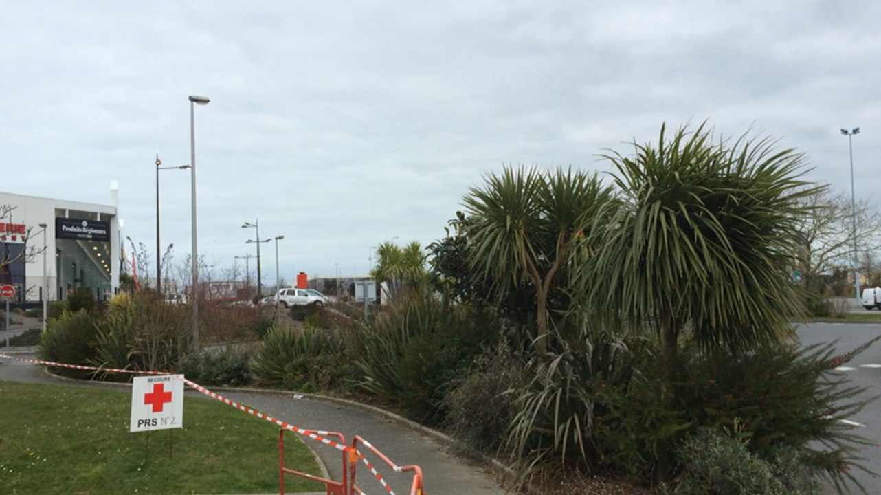 Démontage des pylônes à la Flourie