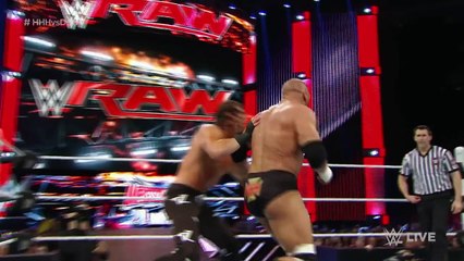 Dolph Ziggler vs. Triple H_ Raw, March 14, 2016