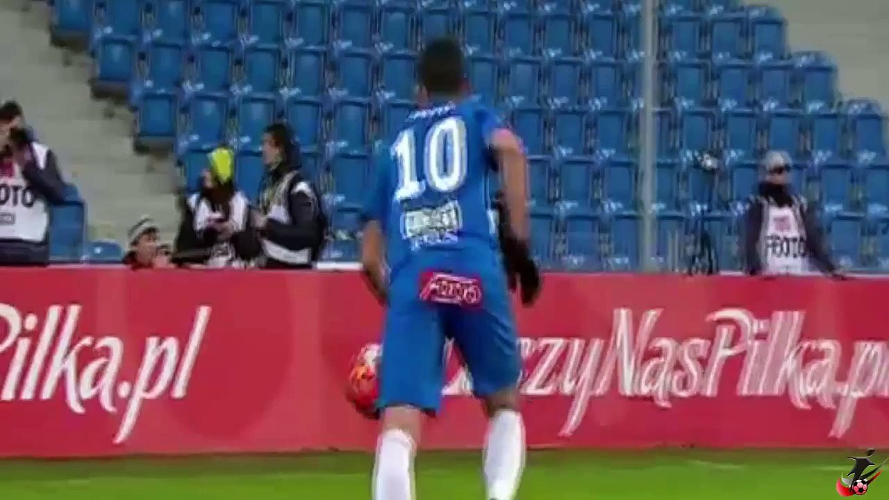 Vladimir Volkov Great Goal Lech Poznan 1 0 Zaglebie Sosnowiec CUP 16 03 2016