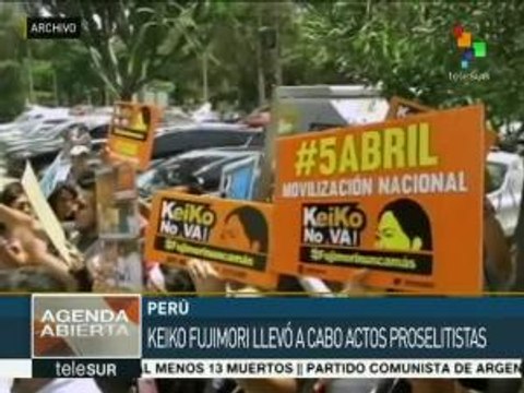 Perú: Keiko Fujimori se defenderá de acusaciones ante el JNE