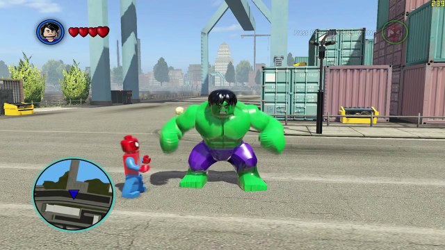 LEGO HULK TRANSFORMATION vs AMAZING SPIDER-MAN - EPIC BATTLE (LEGO Marvel Super Heroes)