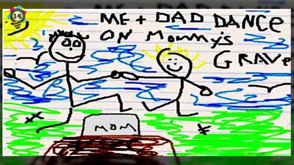 21 Creepiest Children’s Drawings Ever!