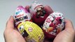 Barbie, SpongeBob, Cars 2 & Minnie Mouse Kinder Surprise Chocolate Egg Unboxing toys - Lab