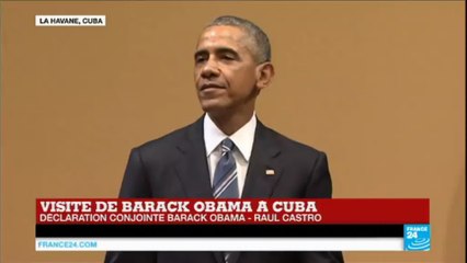 Cuba : revivez le discours historique de Barack Obama "nous entrons dans une nouvelle ère"