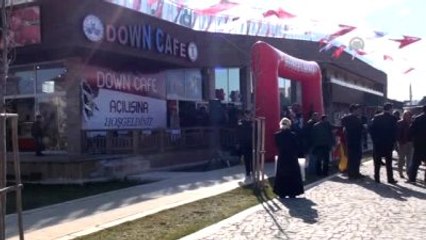 Elazığ'da "Down Kafe" Açıldı