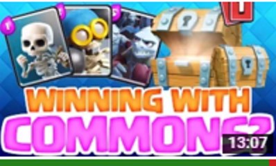 Clash Royale Tips - Who Needs EPICS- Winning with Commons