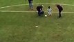 5 Year Old Kid at FC Groningen game goes full Cristiano Ronaldo!