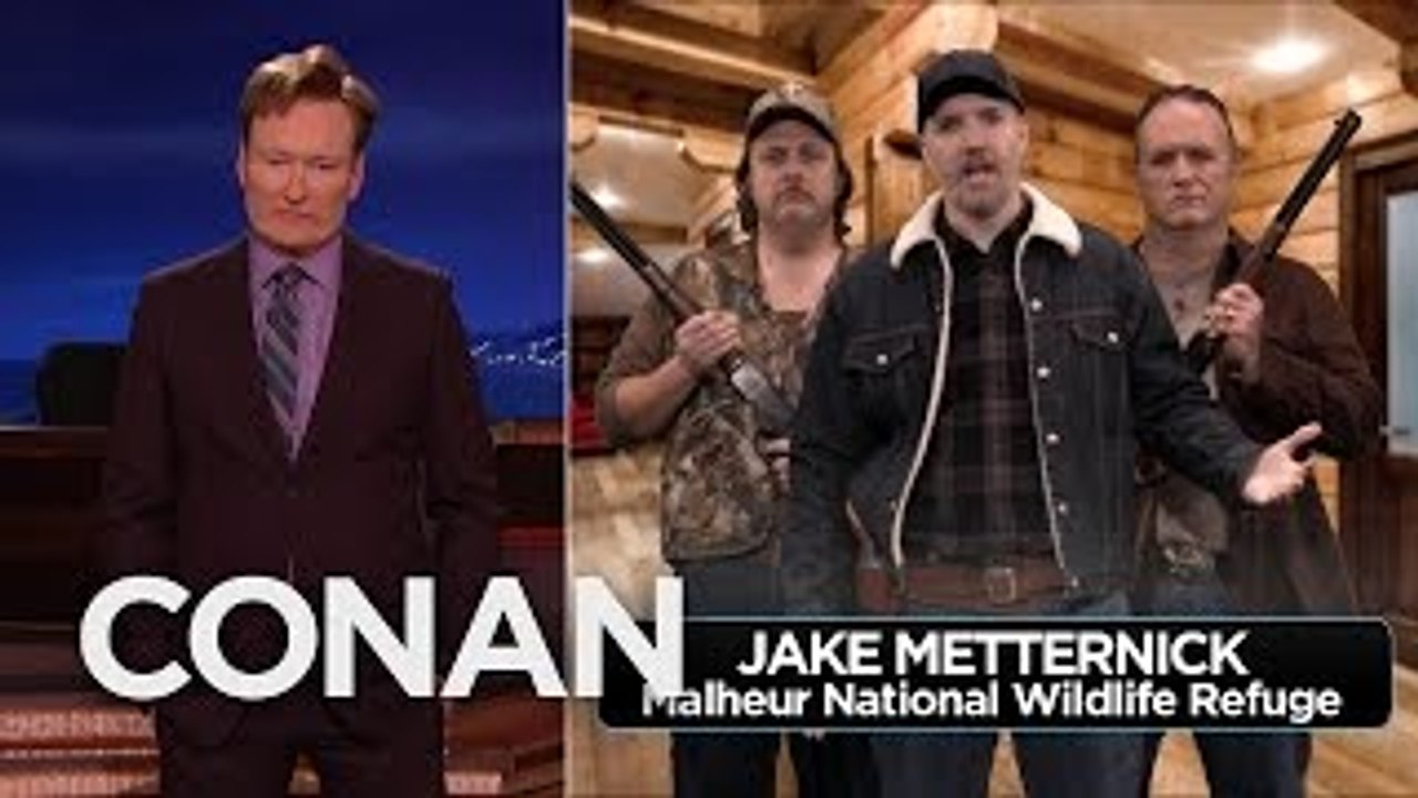Conan Hears The Oregon Militias New Demands - CONAN on TBS