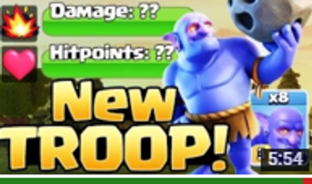 Clash of Clans UPDATE Sneak Peek ♦ NEW TROOP! ♦ The Bowler!