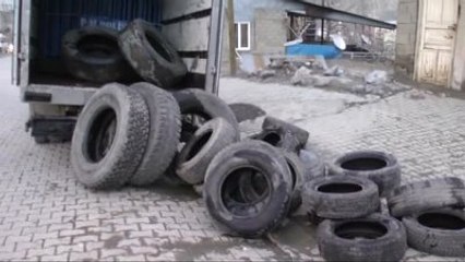 Terörle Mücadele - Ele Geçirilen Araç Lastikleri