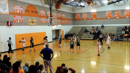 Hazel Carmona, #20, Guard, Rockville HS Girls Varsity Basketball vs Damascus HS Feb. 19, 2015