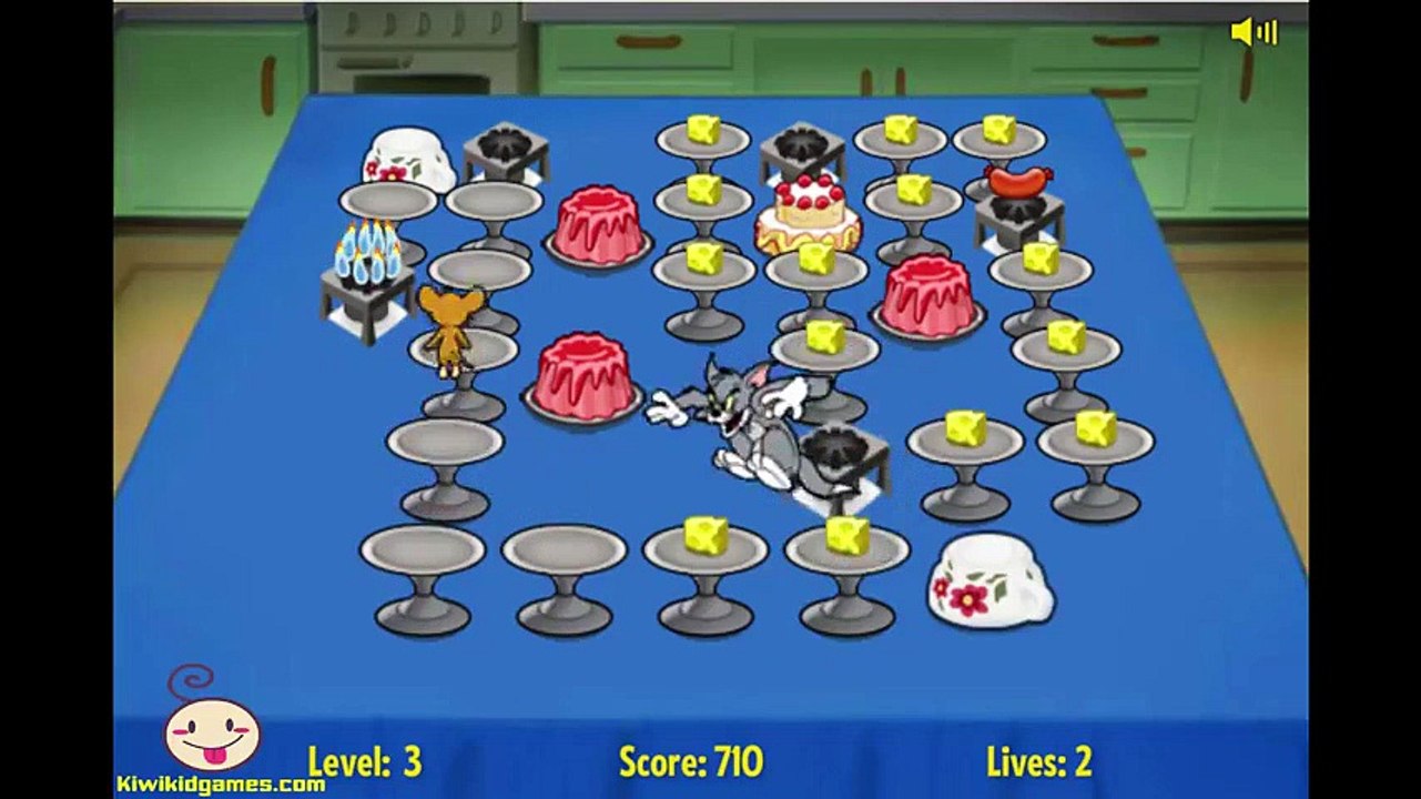 Food Fight | Tom and Jerry Games | Cartoon Network - Kiwi Kid Games  TOM AND JERRY