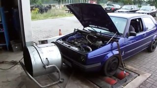 golf 16v turbo leistungsmessung dyno-run