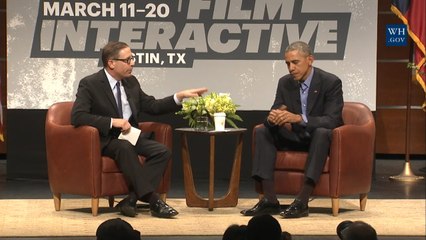 President Obama Participates In South By Southwest Interactive Discussion