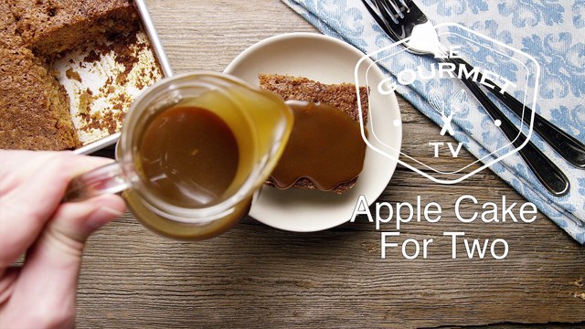 Apple Cake For Two Recipe - Le Gourmet TV