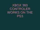 Xbox360 controller works on the ps3