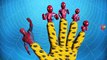 Finger Family Rhymes Spiderman Black Spiderman Cartoons For Children | Finger Family Nursery Rhymes