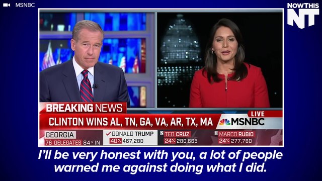 Tulsi Gabbard Says She Was Warned Not To Endorse Bernie Sanders